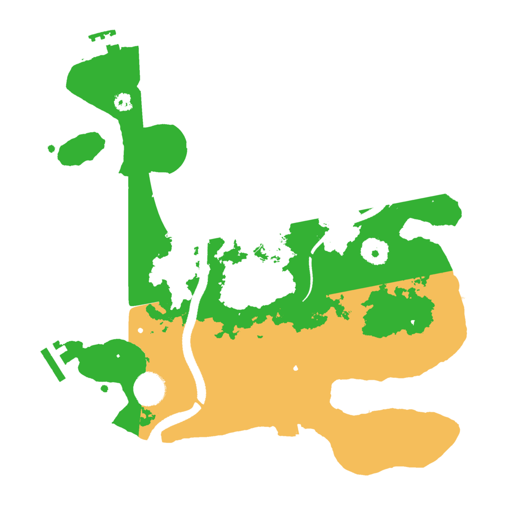 Biome Rust Map: Procedural Map, Size: 2850, Seed: 119863589