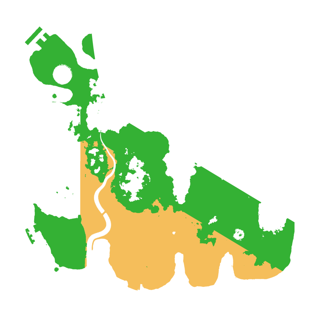 Biome Rust Map: Procedural Map, Size: 3000, Seed: 346037065