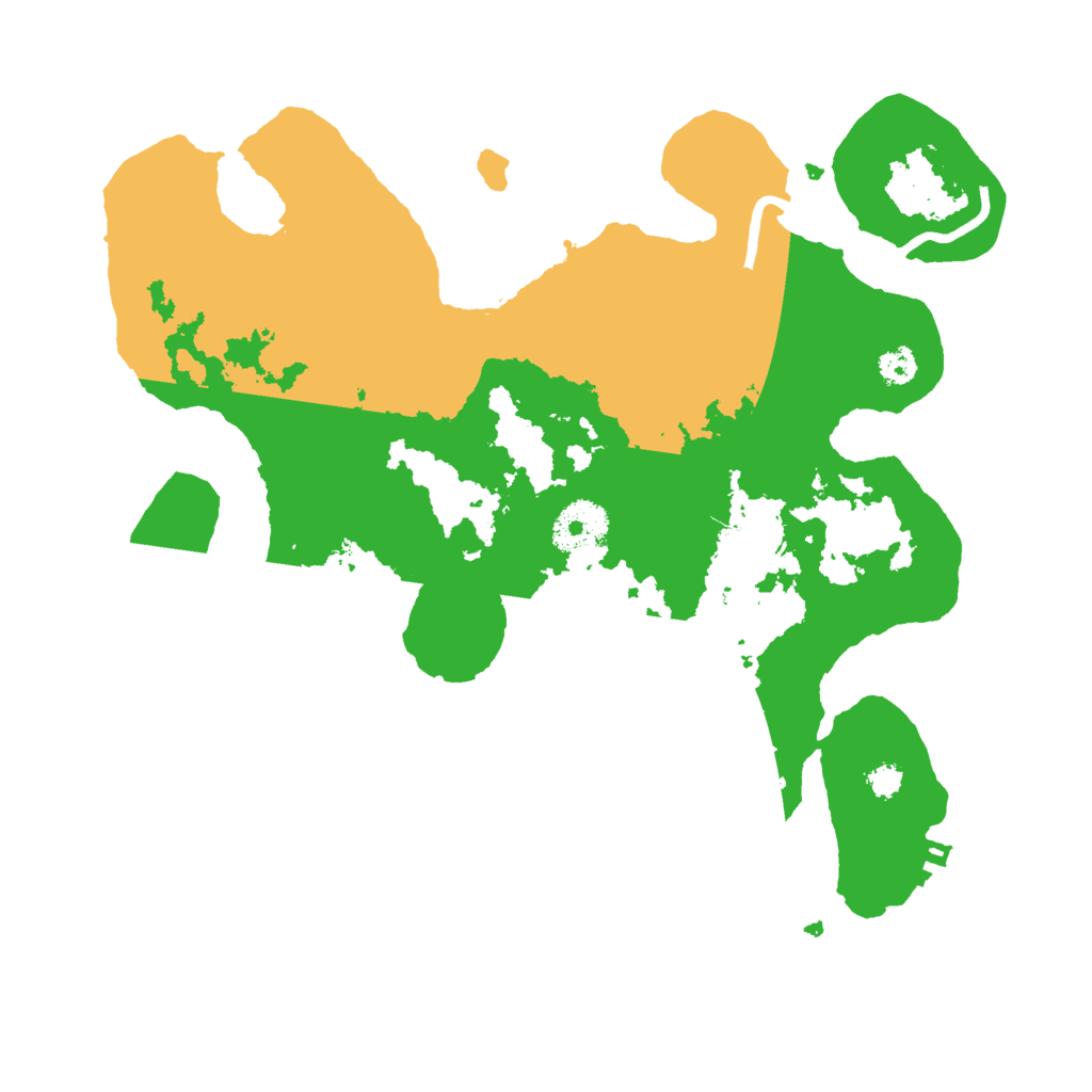 Biome Rust Map: Procedural Map, Size: 3000, Seed: 74812