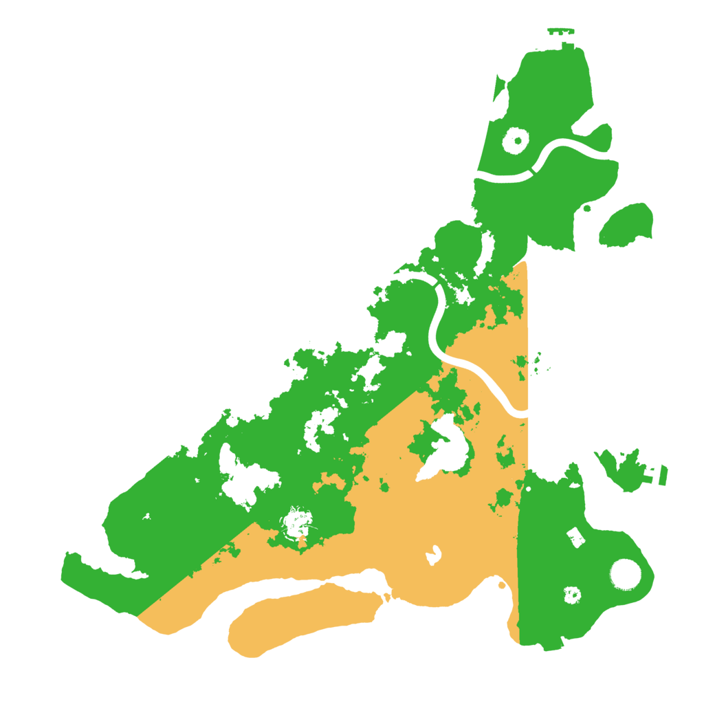 Biome Rust Map: Procedural Map, Size: 4000, Seed: 310055