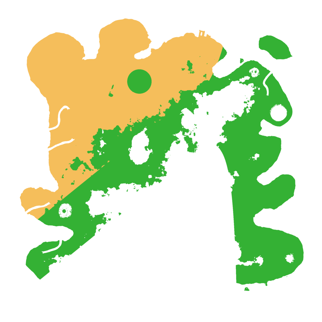 Biome Rust Map: Procedural Map, Size: 3500, Seed: 1389031110