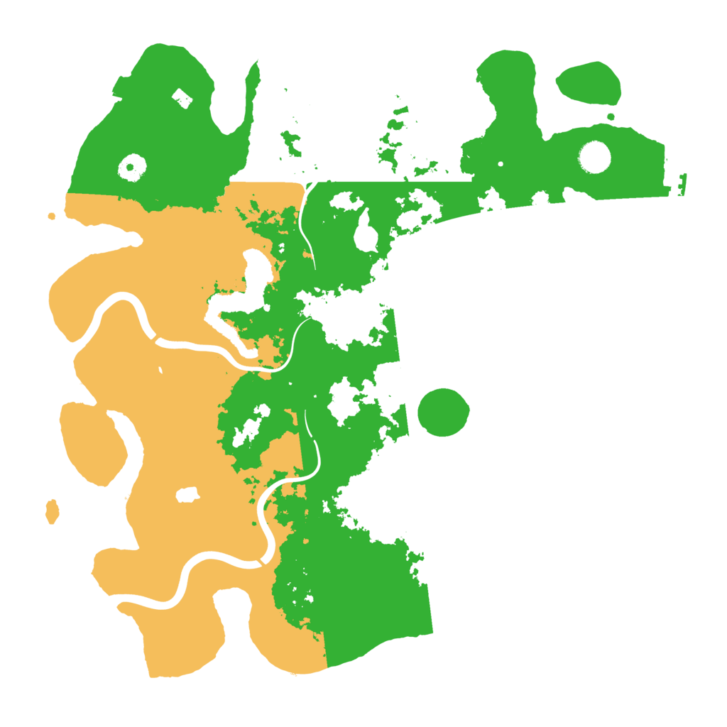 Biome Rust Map: Procedural Map, Size: 4000, Seed: 5536