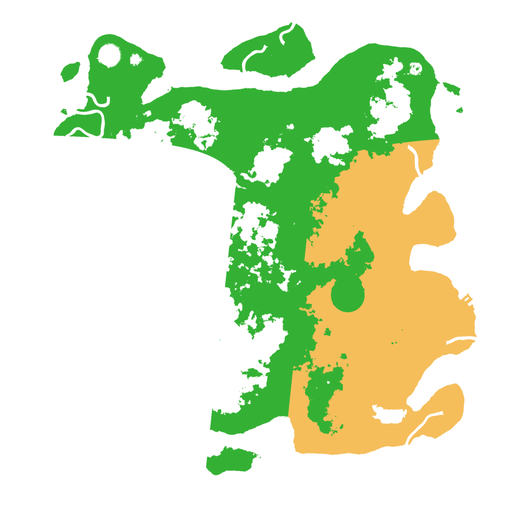 Biome Rust Map: Procedural Map, Size: 4000, Seed: 365135254