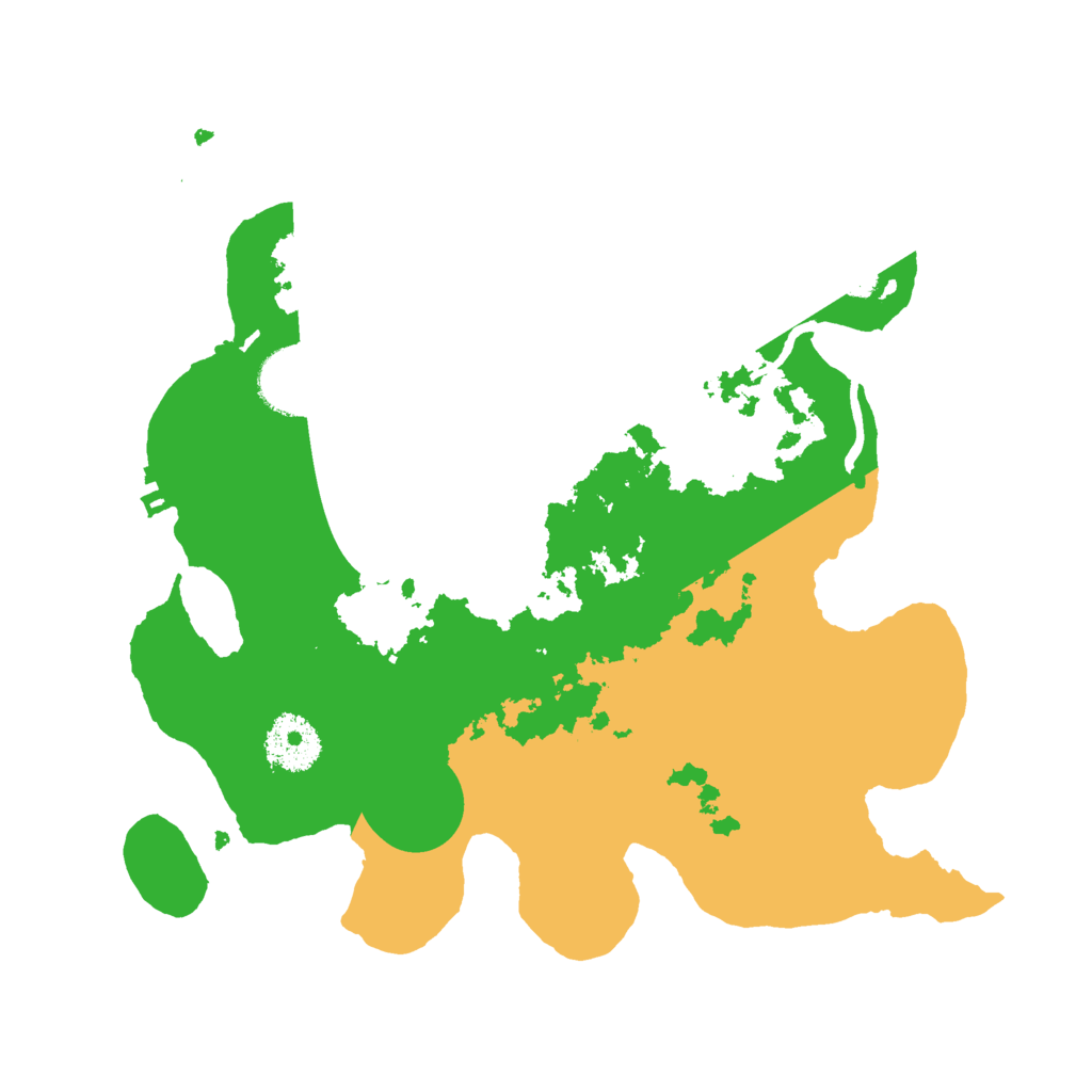 Biome Rust Map: Procedural Map, Size: 3000, Seed: 16638494