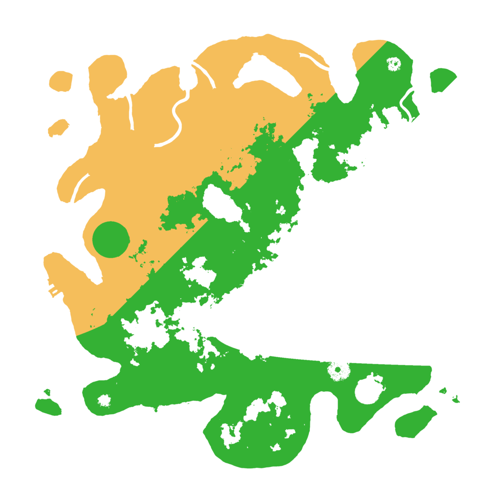 Biome Rust Map: Procedural Map, Size: 3600, Seed: 3303550