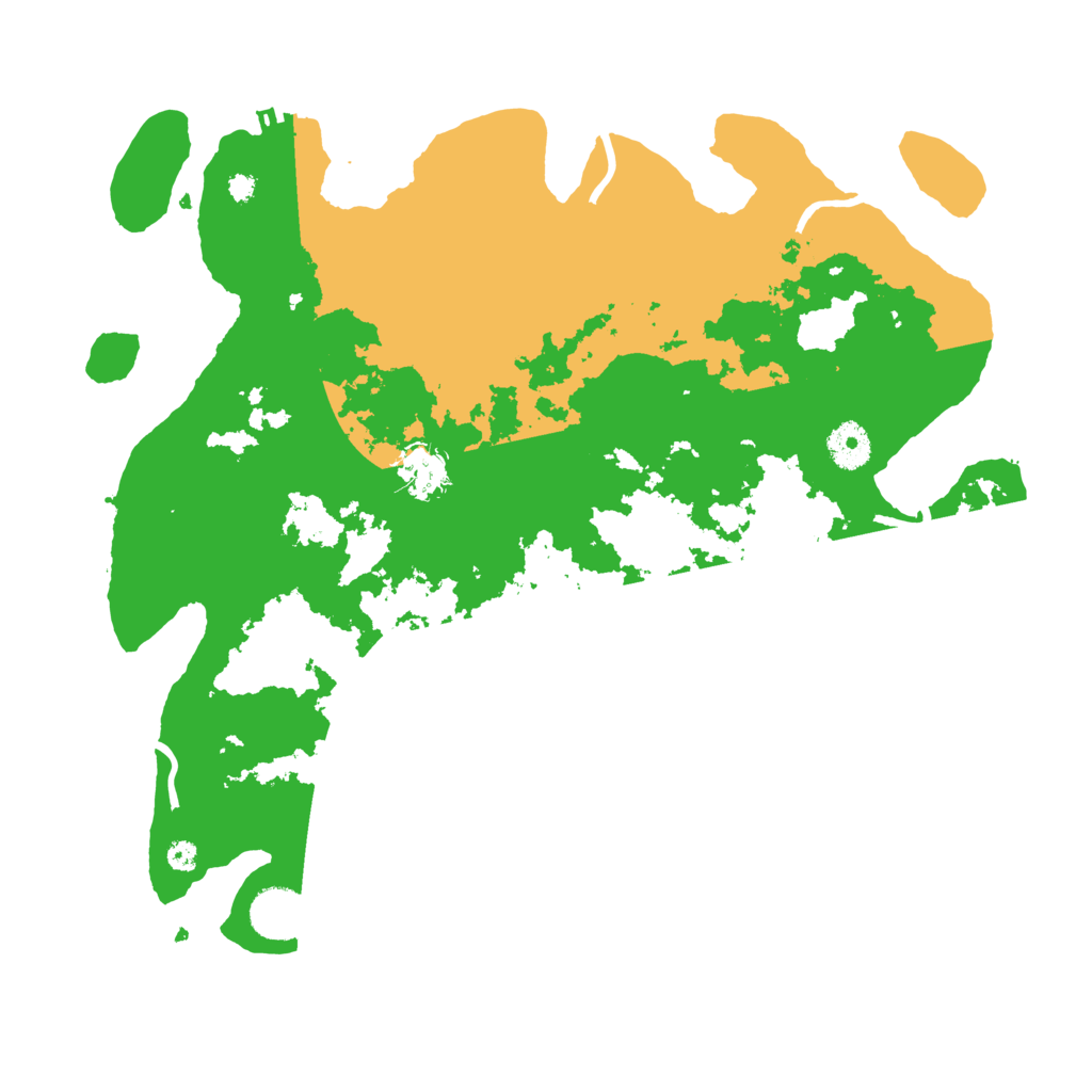 Biome Rust Map: Procedural Map, Size: 3700, Seed: 30467066