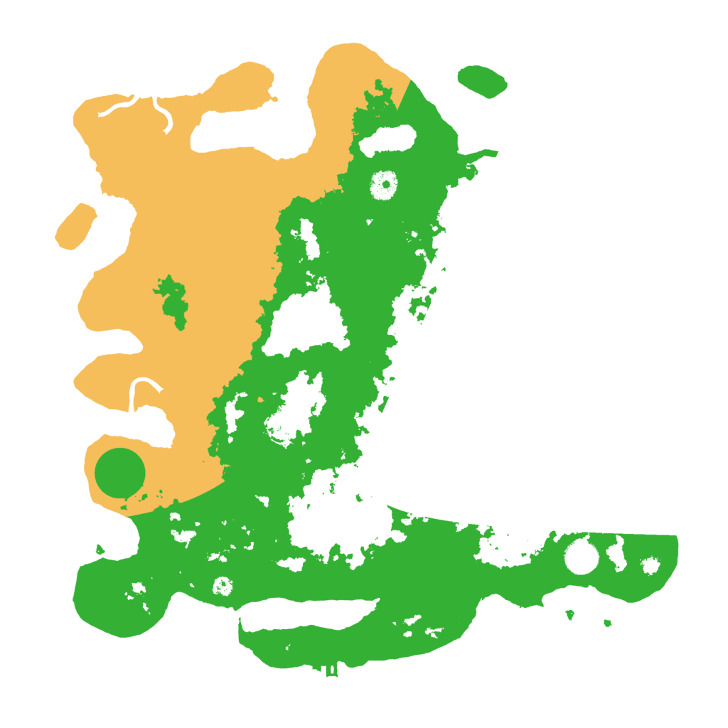 Biome Rust Map: Procedural Map, Size: 3800, Seed: 9876513