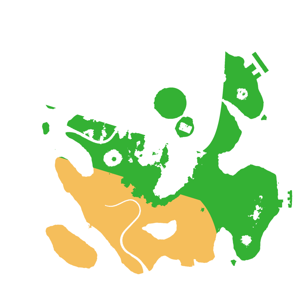 Biome Rust Map: Procedural Map, Size: 2700, Seed: 1936000660