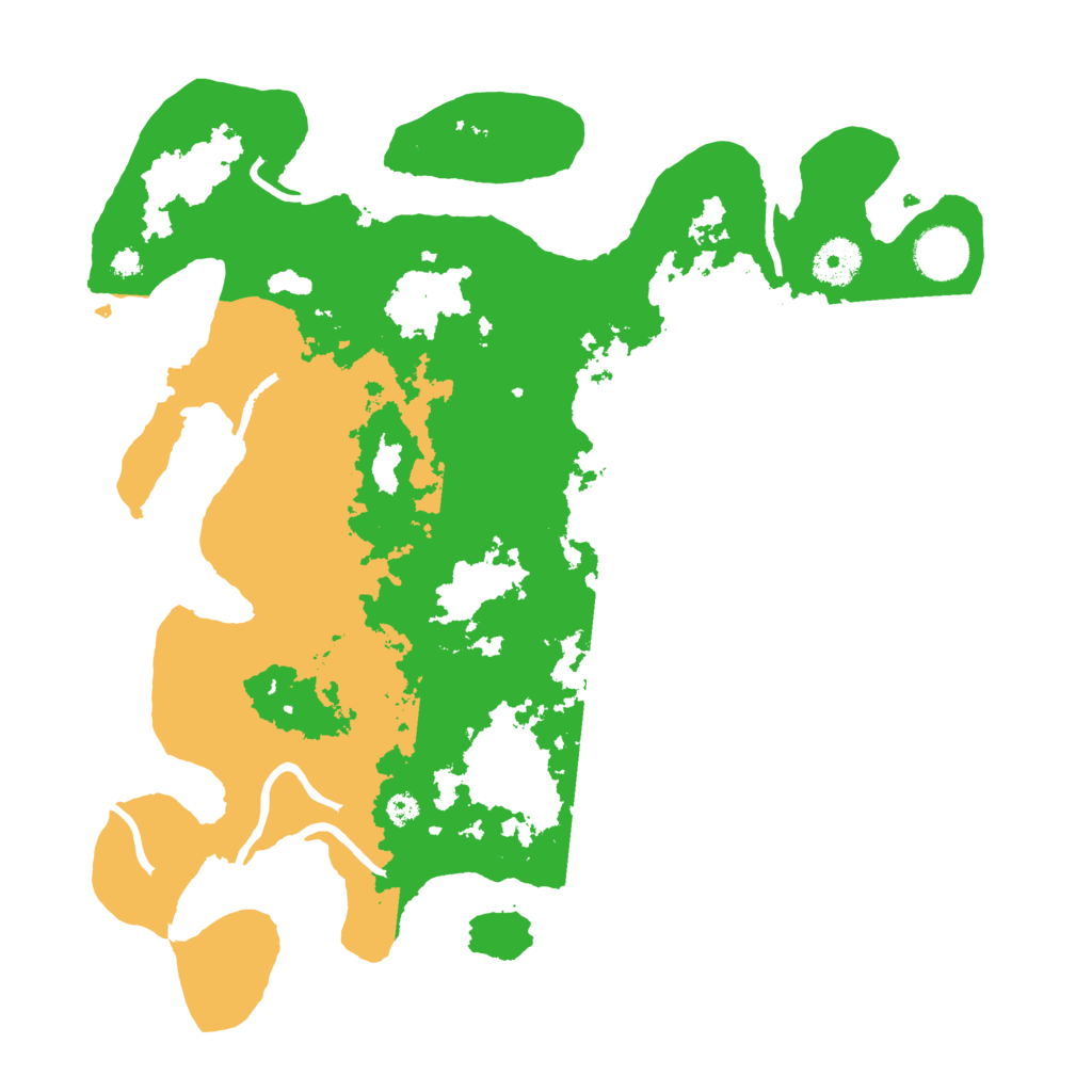 Biome Rust Map: Procedural Map, Size: 3500, Seed: 66114207