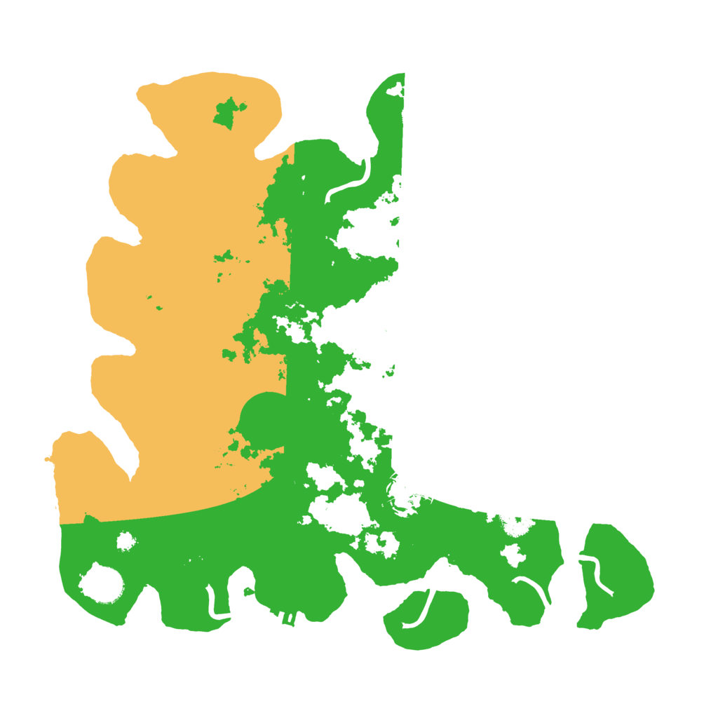 Biome Rust Map: Procedural Map, Size: 3500, Seed: 91138138