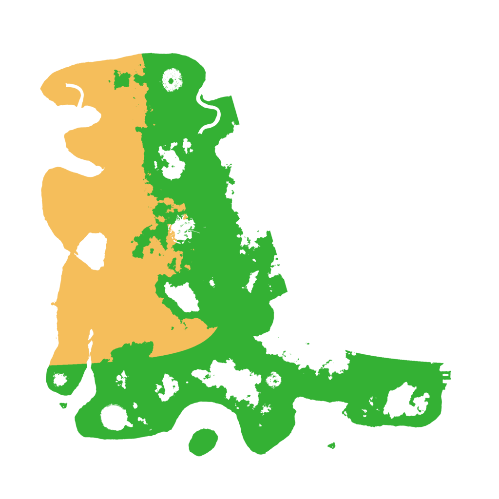 Biome Rust Map: Procedural Map, Size: 3500, Seed: 11892157