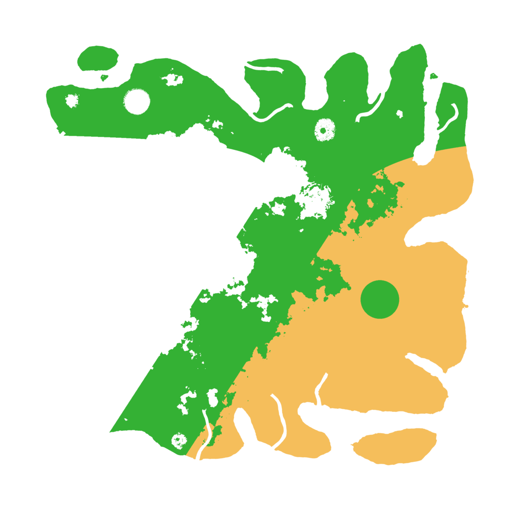 Biome Rust Map: Procedural Map, Size: 3500, Seed: 1169393