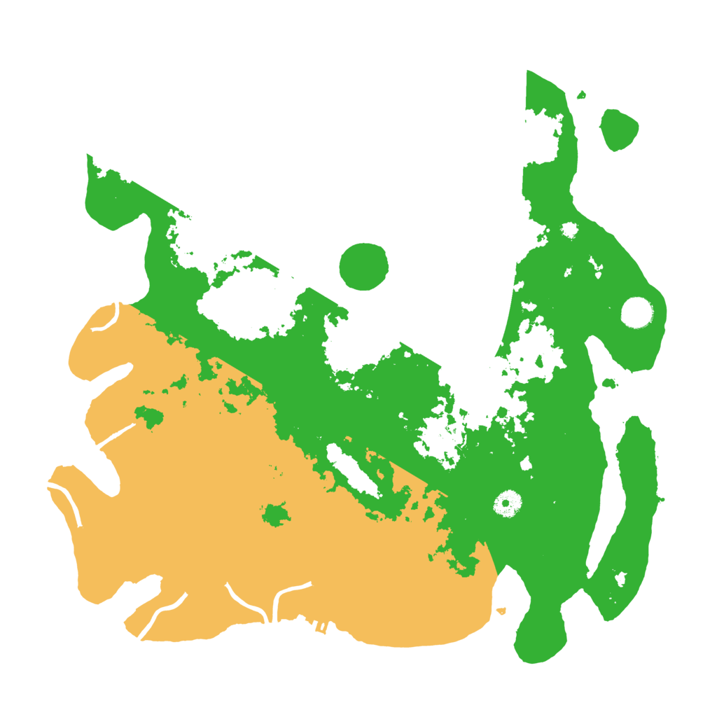 Biome Rust Map: Procedural Map, Size: 4000, Seed: 8549