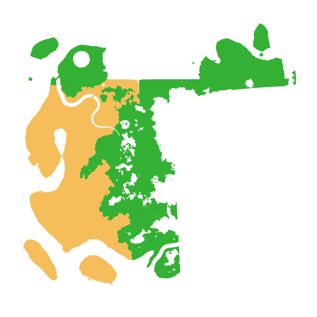 Biome Rust Map: Procedural Map, Size: 3500, Seed: 1776387052