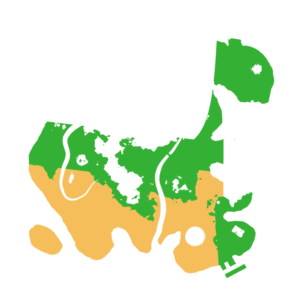 Biome Rust Map: Procedural Map, Size: 2700, Seed: 862