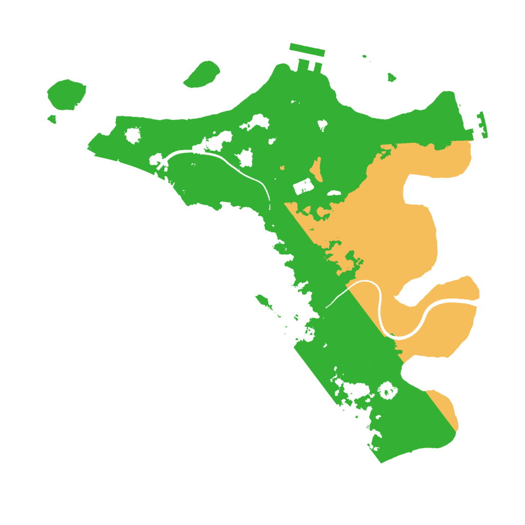 Biome Rust Map: Procedural Map, Size: 3000, Seed: 11641