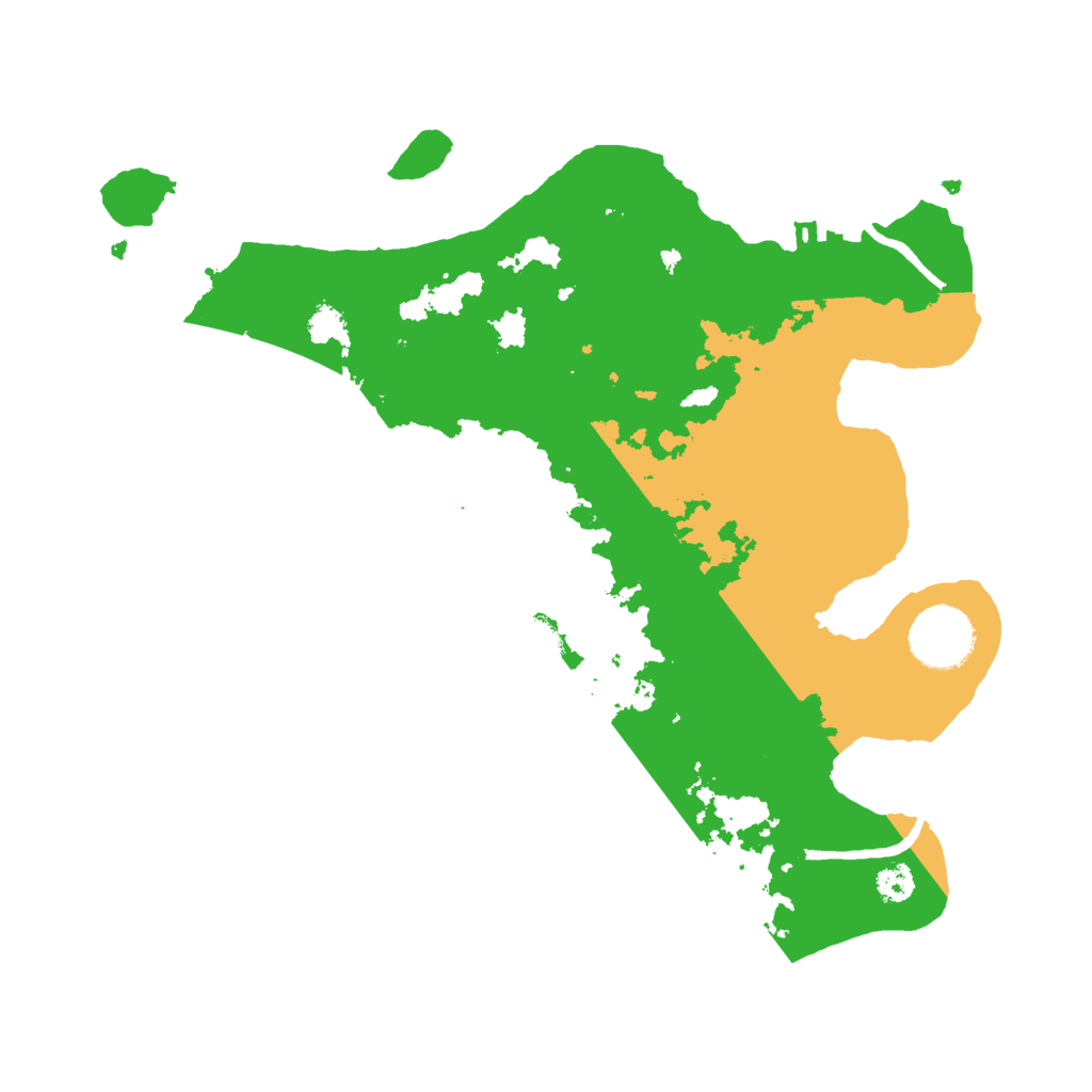 Biome Rust Map: Procedural Map, Size: 3000, Seed: 11641