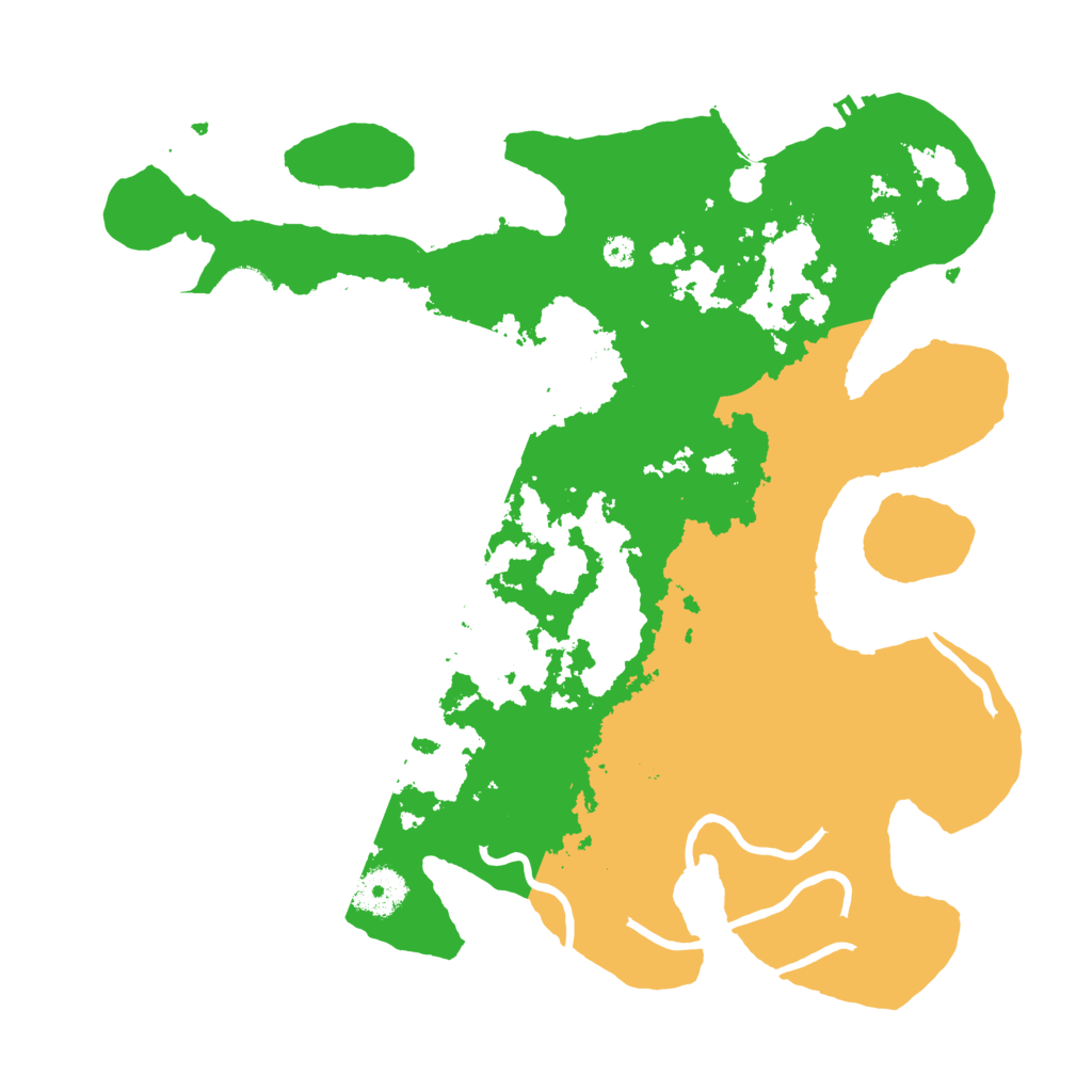 Biome Rust Map: Procedural Map, Size: 3500, Seed: 5400847