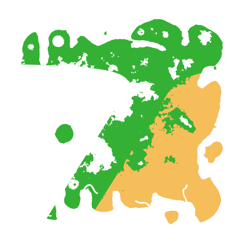 Biome Rust Map: Procedural Map, Size: 3700, Seed: 1612741681