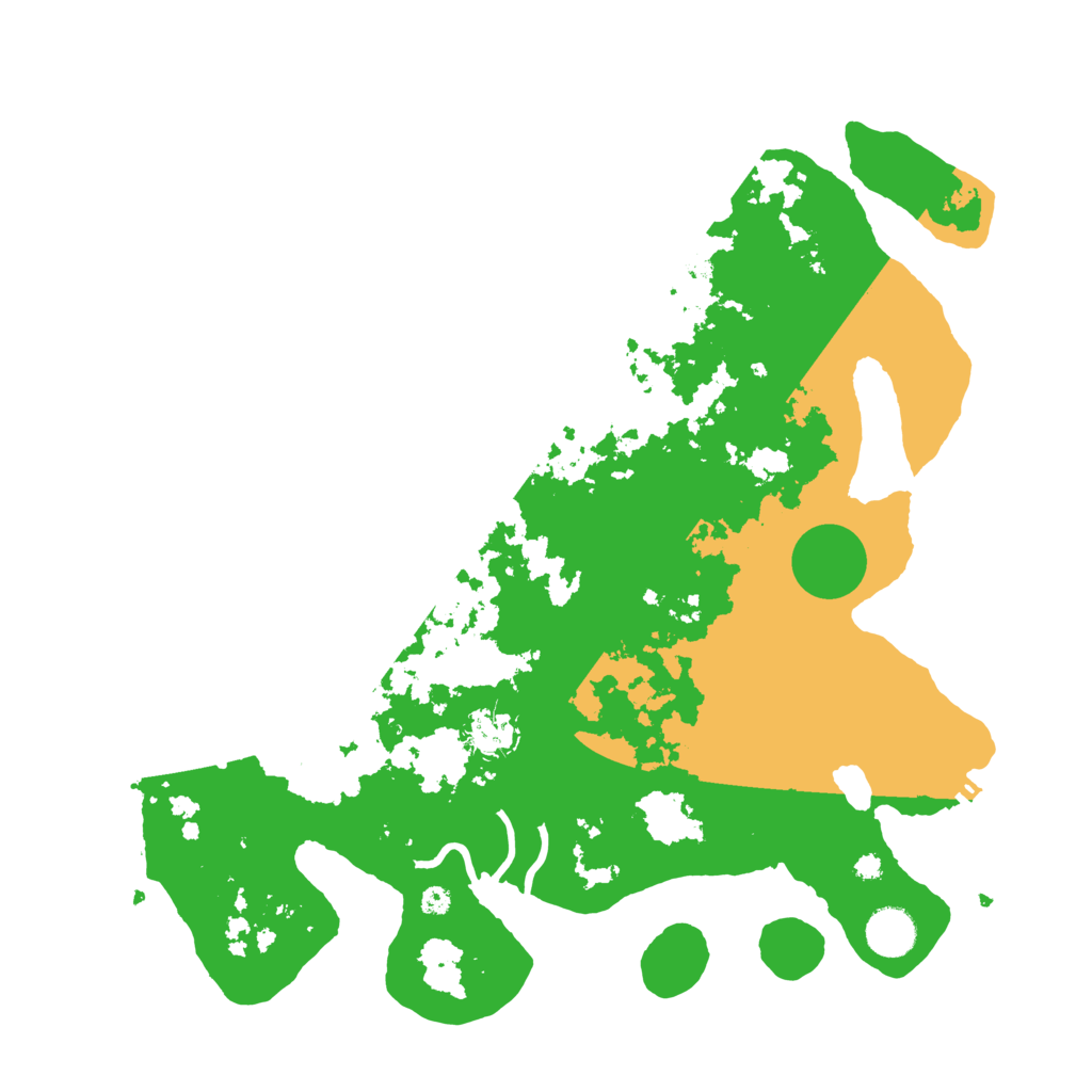Biome Rust Map: Procedural Map, Size: 3850, Seed: 7721435