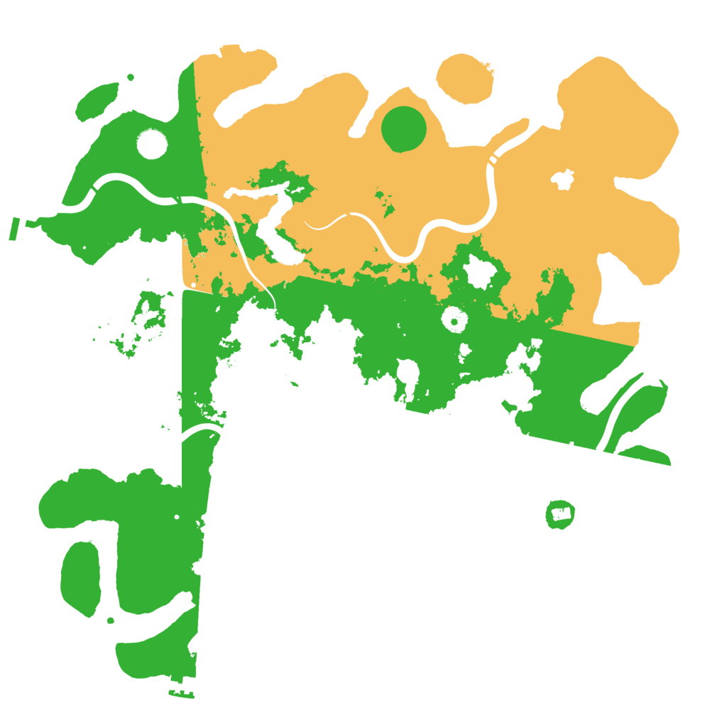 Biome Rust Map: Procedural Map, Size: 4250, Seed: 13430