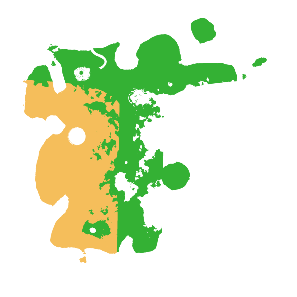 Biome Rust Map: Procedural Map, Size: 3000, Seed: 1408020253