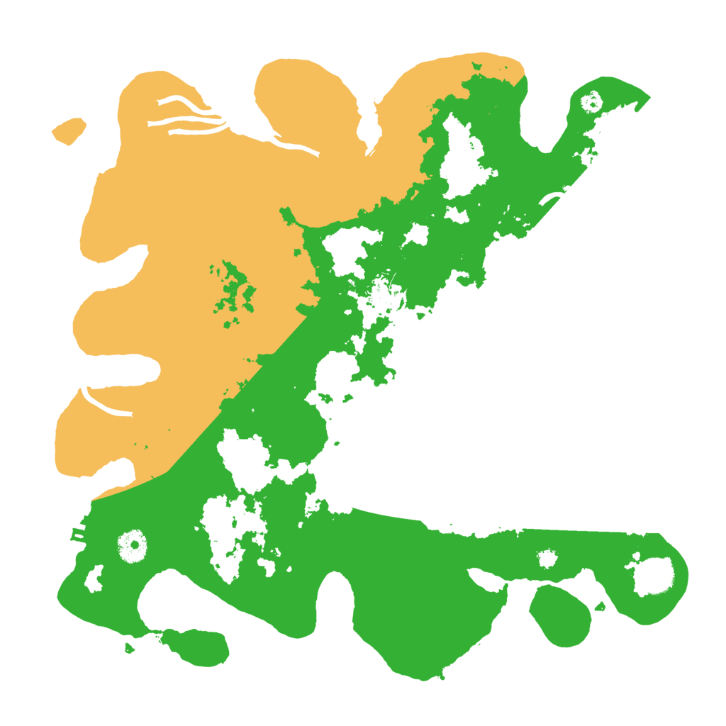 Biome Rust Map: Procedural Map, Size: 3500, Seed: 77608814