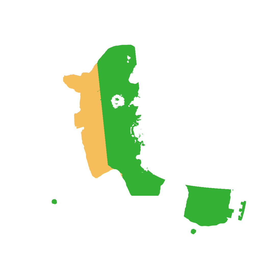 Biome Rust Map: Procedural Map, Size: 2000, Seed: 1571086734