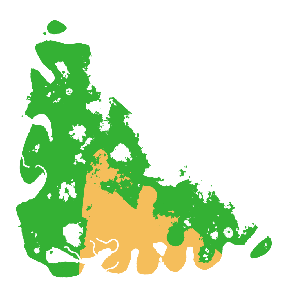 Biome Rust Map: Procedural Map, Size: 4500, Seed: 1933216639