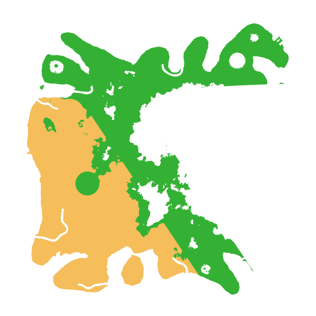 Biome Rust Map: Procedural Map, Size: 3500, Seed: 1691588807