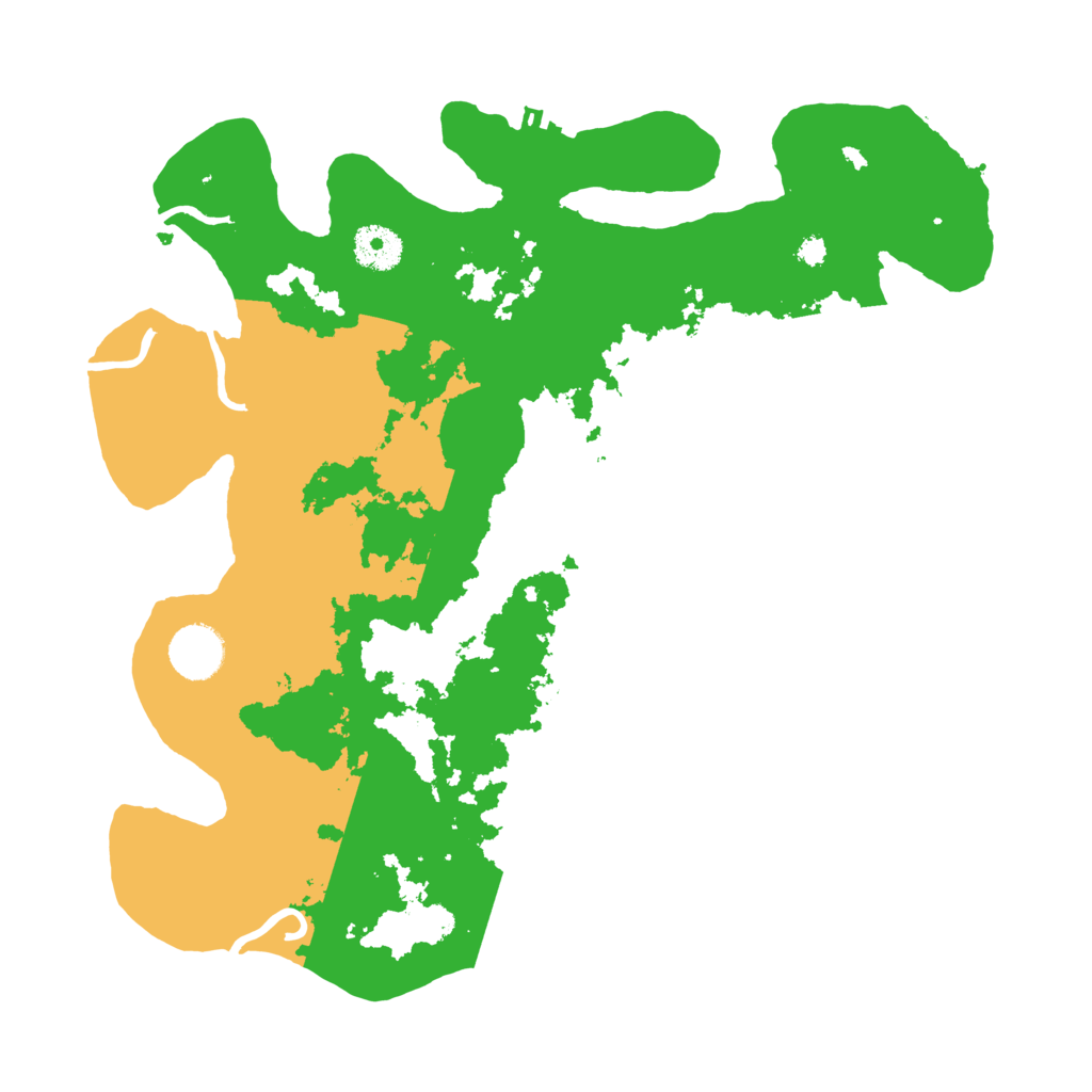 Biome Rust Map: Procedural Map, Size: 3500, Seed: 26678642