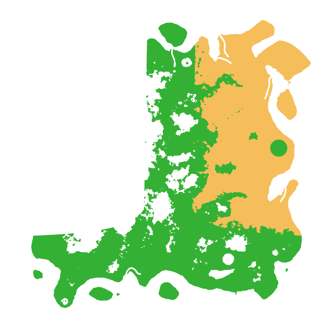 Biome Rust Map: Procedural Map, Size: 5000, Seed: 352211