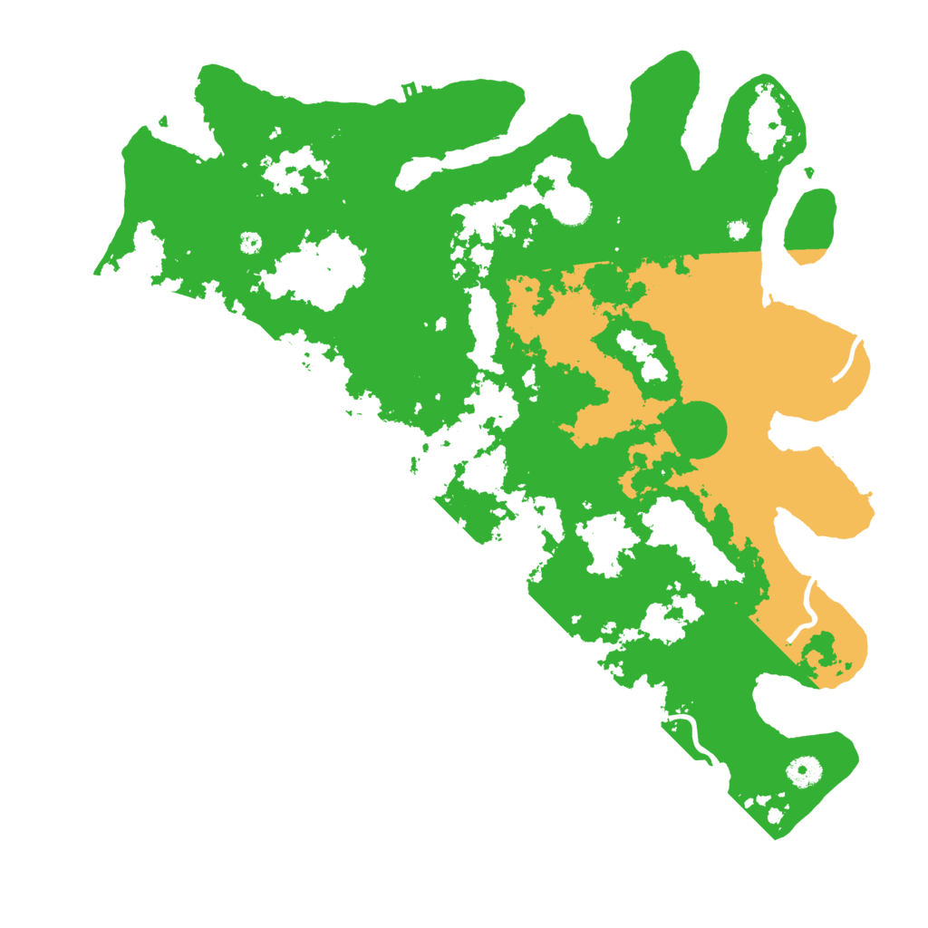 Biome Rust Map: Procedural Map, Size: 4250, Seed: 11552