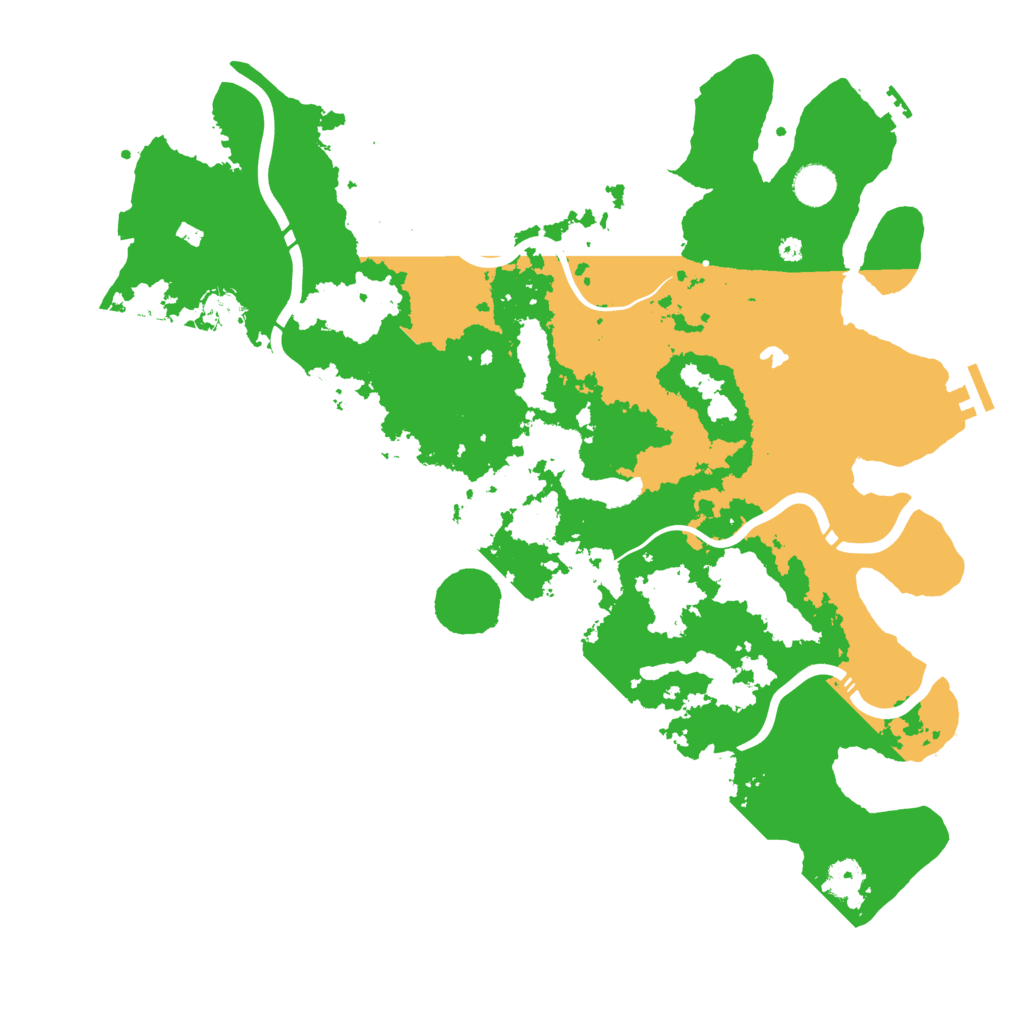 Biome Rust Map: Procedural Map, Size: 4250, Seed: 11552