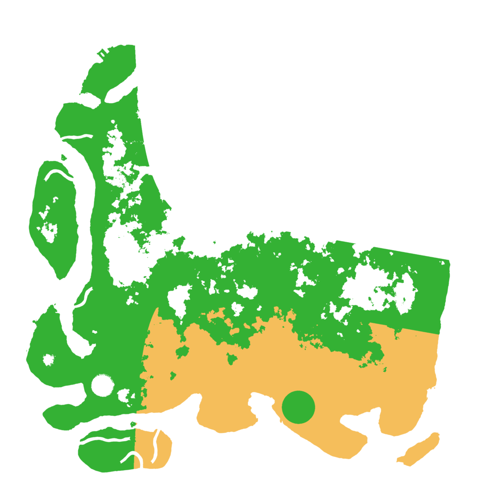 Biome Rust Map: Procedural Map, Size: 4000, Seed: 1242366919