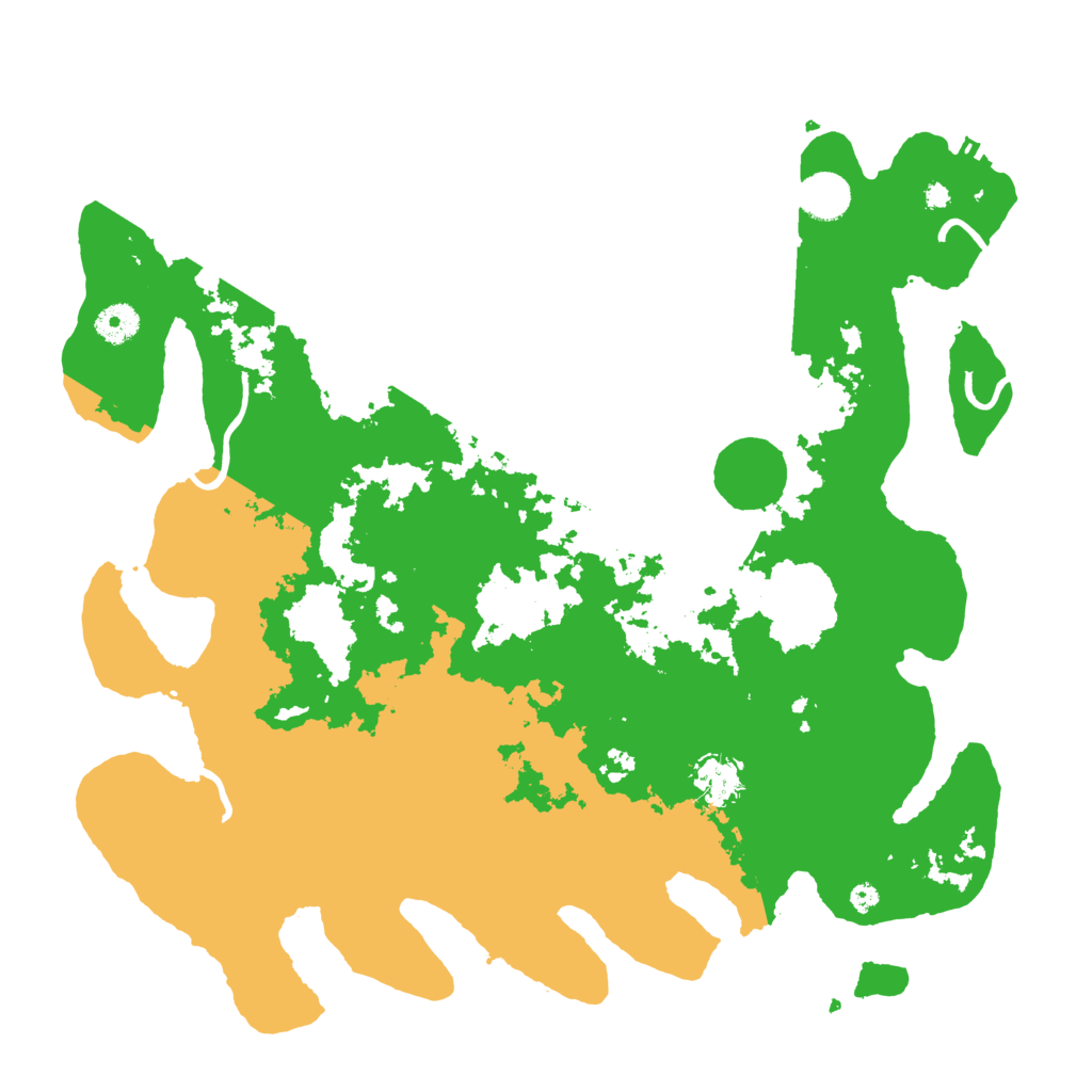 Biome Rust Map: Procedural Map, Size: 4000, Seed: 6547987