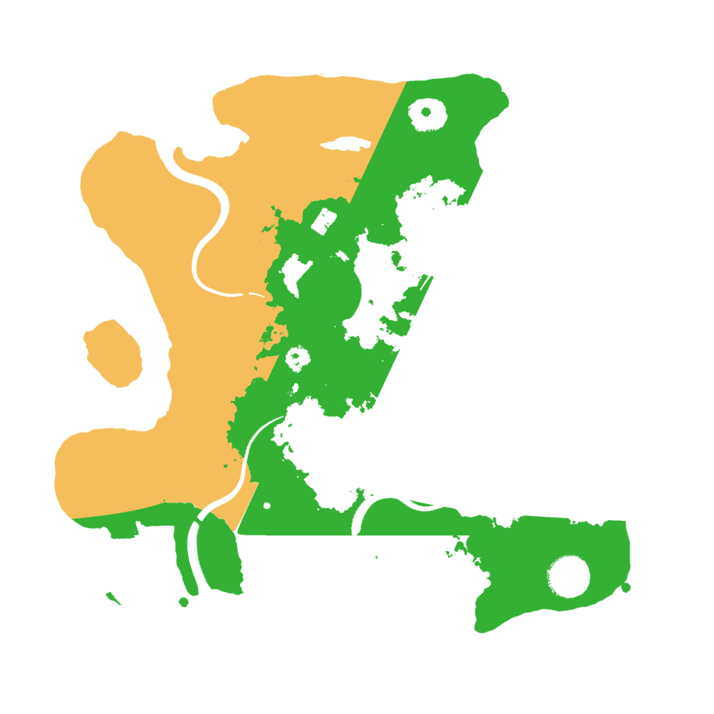 Biome Rust Map: Procedural Map, Size: 3000, Seed: 1109944055
