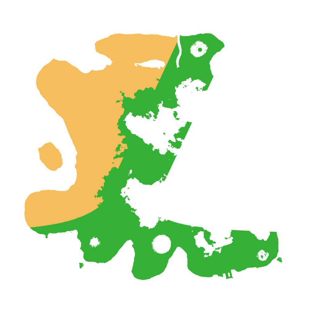 Biome Rust Map: Procedural Map, Size: 3000, Seed: 1109944055