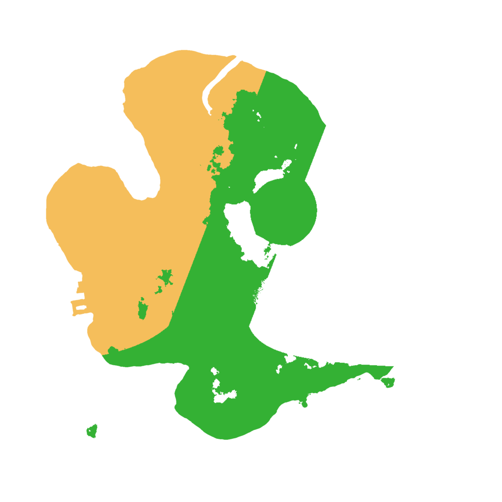 Biome Rust Map: Procedural Map, Size: 2000, Seed: 6676767