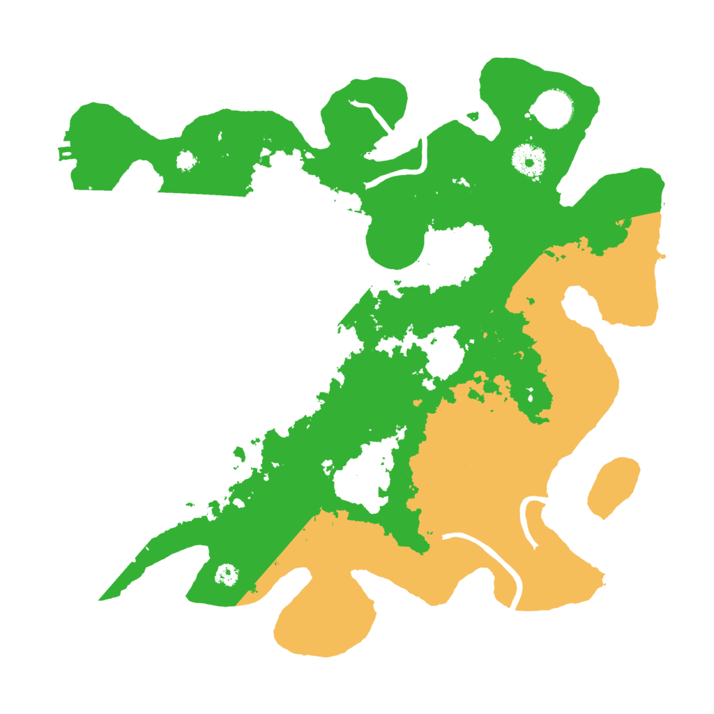 Biome Rust Map: Procedural Map, Size: 3250, Seed: 1684800000