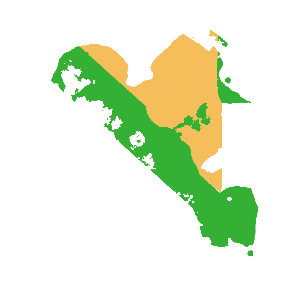 Biome Rust Map: Procedural Map, Size: 2000, Seed: 837379723
