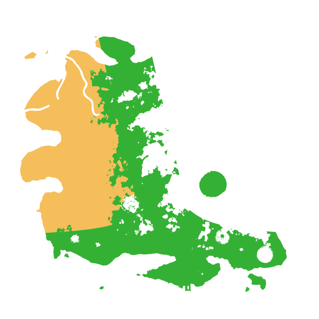 Biome Rust Map: Procedural Map, Size: 3500, Seed: 948087139
