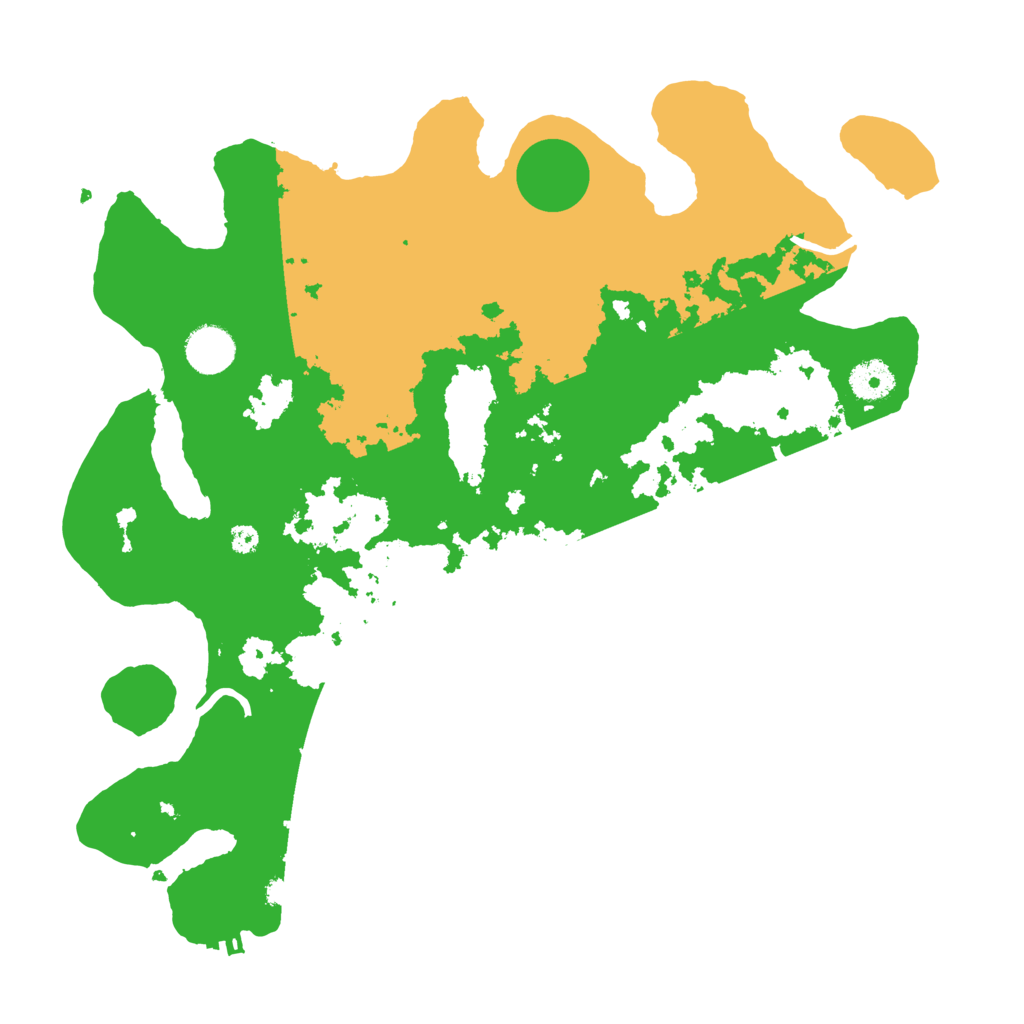Biome Rust Map: Procedural Map, Size: 3700, Seed: 1078515725
