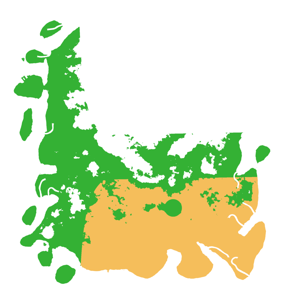 Biome Rust Map: Procedural Map, Size: 4500, Seed: 1855264658