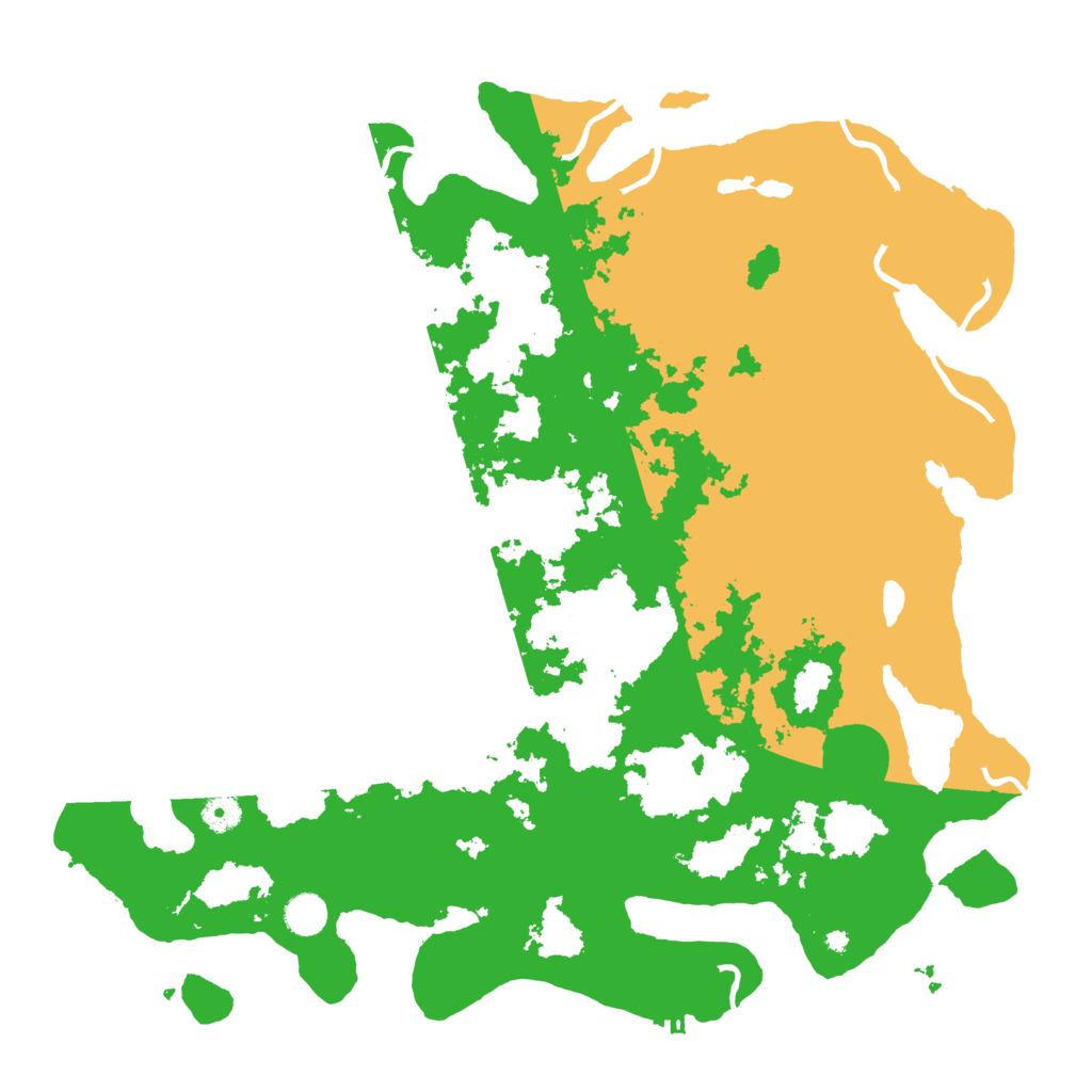 Biome Rust Map: Procedural Map, Size: 4500, Seed: 29145