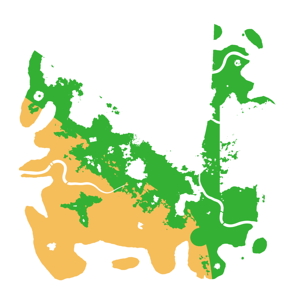 Biome Rust Map: Procedural Map, Size: 4500, Seed: 897187655
