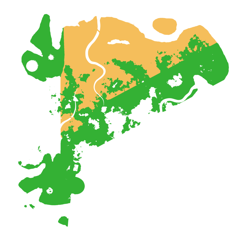 Biome Rust Map: Procedural Map, Size: 3900, Seed: 9727533