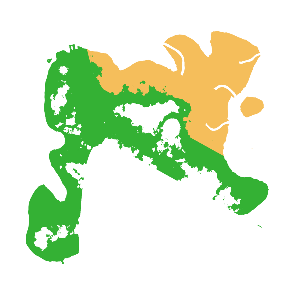 Biome Rust Map: Procedural Map, Size: 3100, Seed: 1921