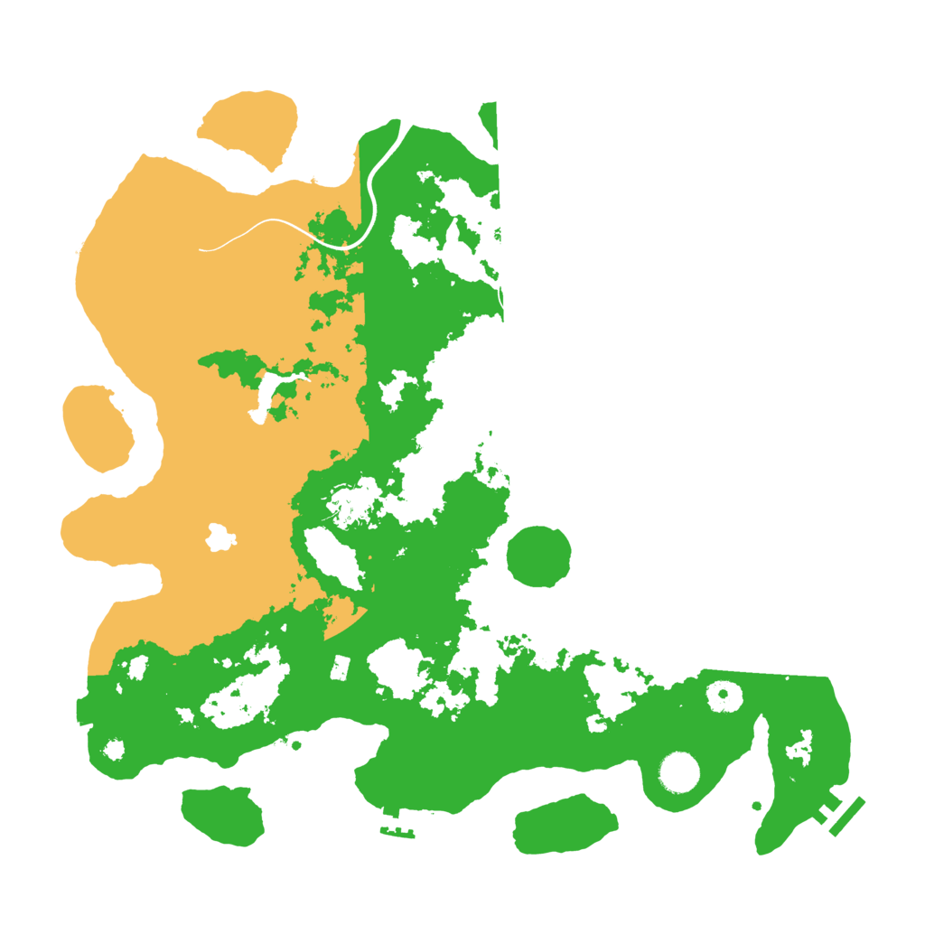 Biome Rust Map: Procedural Map, Size: 4000, Seed: 274705050