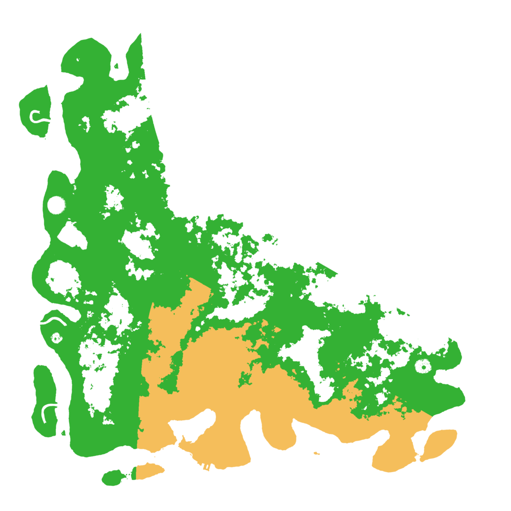 Biome Rust Map: Procedural Map, Size: 5000, Seed: 76025763